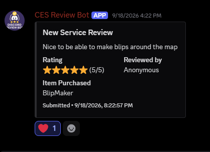 ReviewBot Discord Bot screenshot